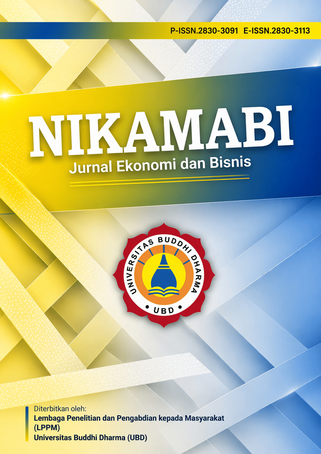 					View Vol. 5 No. 1 (2026): NIKAMABI: Jurnal Ekonomi dan Bisnis
				